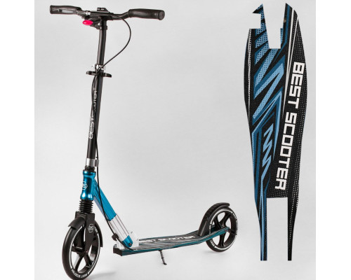 Дитячий самокат з переднім амортизатором "Best Scooter" 23013