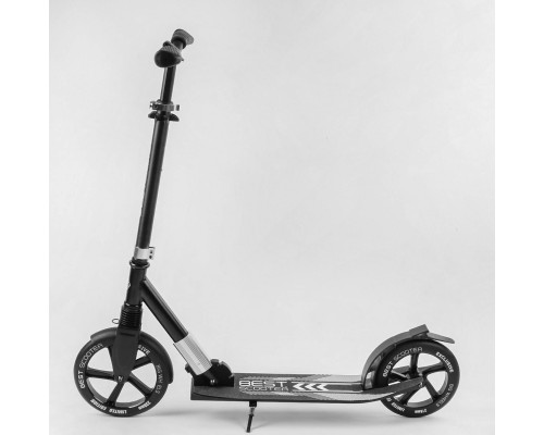 Самокат алюмінієвий "Best Scooter" 41629 колеса PU із переднім амортизатором 