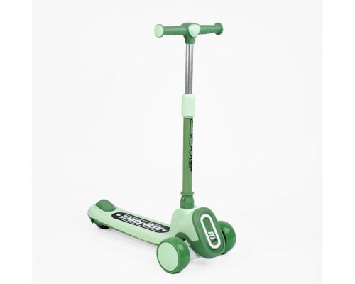 Дитячий самокат Skyper FL-70360. PU колеса зі світлом, укр. озвучка, музика та підсвічування платформи, дод. колеса