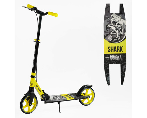 Складний детский двоколісний самокат "Best Scooter" SH-25048 із серії "SHARK"