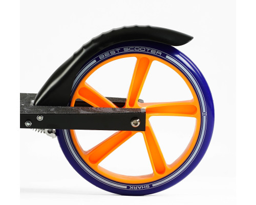 Самокат двоколісний "Best Scooter" - SH-10042 - "SHARK", колеса PU - 20 см