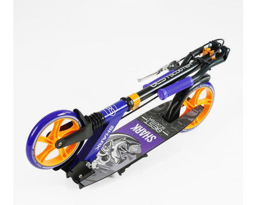 Самокат двоколісний "Best Scooter" - SH-10042 - "SHARK", колеса PU - 20 см
