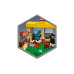 Конструктор Minecraft Стайня на 241 деталь (91171)