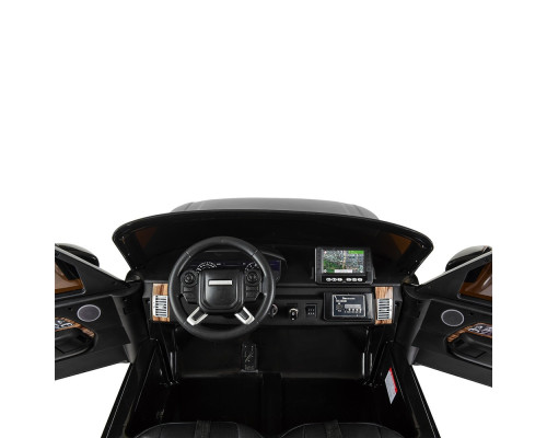 Дитячий електромобіль Land Rover Bambi Racer M 4175EBLR-2. Чорний
