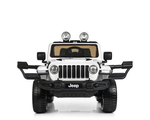 Дитячий електромобіль Джип Jeep Bambi Racer M 4176EBLR-1. Білий