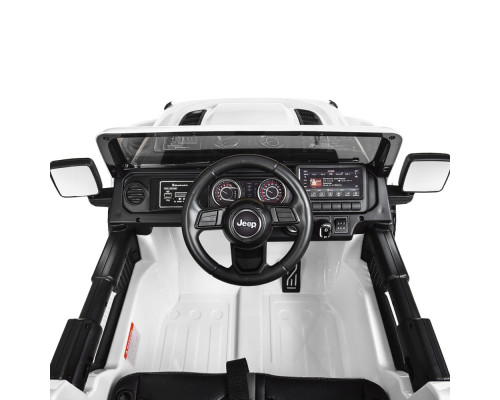Дитячий електромобіль Джип Jeep Bambi Racer M 4176EBLR-1. Білий