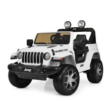 Дитячий електромобіль Джип Jeep Bambi Racer M 4176EBLR-1. Білий
