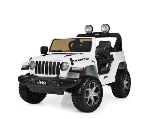 Дитячий електромобіль Джип Jeep Bambi Racer M 4176EBLR-1. Білий