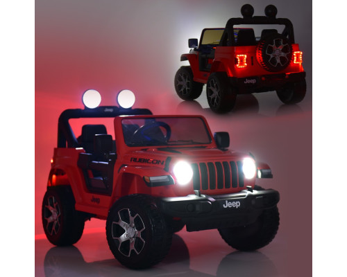 Дитячий електромобіль Джип Jeep Bambi Racer M 4176EBLR-1. Білий