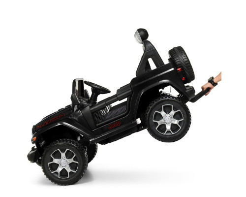 Дитячий електромобіль Джип Jeep Bambi Racer M 4176EBLR-2. Чорний