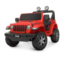 Дитячий електромобіль Джип Jeep Bambi Racer M 4176EBLR-3. Червоний
