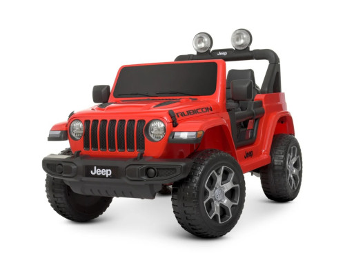 Дитячий електромобіль Джип Jeep Bambi Racer M 4176EBLR-3. Червоний
