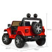 Дитячий електромобіль Джип Jeep Bambi Racer M 4176EBLR-3. Червоний
