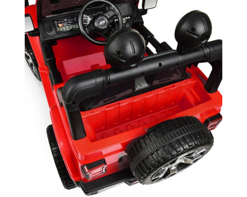 Дитячий електромобіль Джип Jeep Bambi Racer M 4176EBLR-3. Червоний