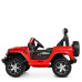 Дитячий електромобіль Джип Jeep Bambi Racer M 4176EBLR-3. Червоний