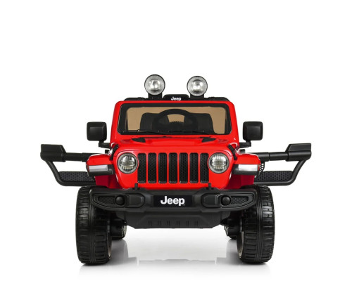 Дитячий електромобіль Джип Jeep Bambi Racer M 4176EBLR-3. Червоний