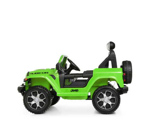 Дитячий електромобіль Джип Jeep Bambi Racer M 4176EBLR-5. Салатовий