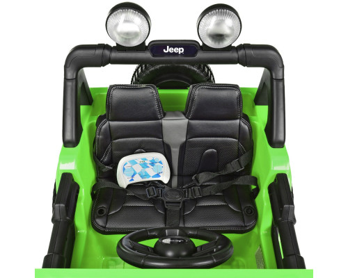 Дитячий електромобіль Джип Jeep Bambi Racer M 4176EBLR-5. Салатовий