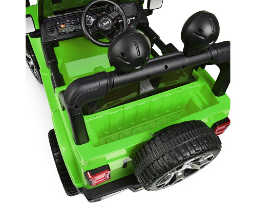 Дитячий електромобіль Джип Jeep Bambi Racer M 4176EBLR-5. Салатовий