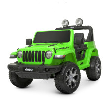Дитячий електромобіль Джип Jeep Bambi Racer M 4176EBLR-5. Салатовий