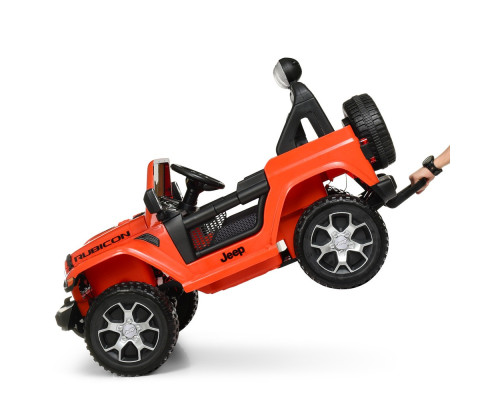 Дитячий електромобіль Джип Jeep Bambi Racer M 4176EBLR-7. Помаранчевий