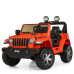 Дитячий електромобіль Джип Jeep Bambi Racer M 4176EBLR-7. Помаранчевий