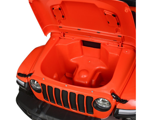 Дитячий електромобіль Джип Jeep Bambi Racer M 4176EBLR-7. Помаранчевий