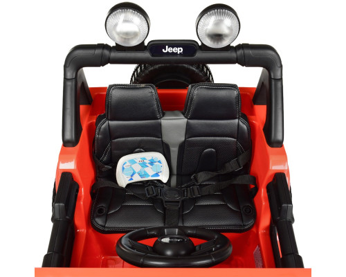 Дитячий електромобіль Джип Jeep Bambi Racer M 4176EBLR-7. Помаранчевий