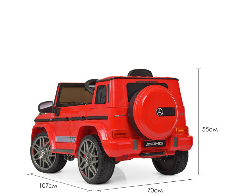 Дитячий електромобіль Mercedes Bambi Racer M 4179EBLR-3. Червоний