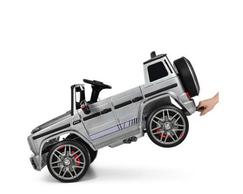 Дитячий електромобіль Mercedes Bambi Racer M 4179EBLRS-11. Сірий