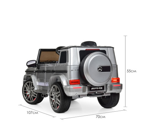 Дитячий електромобіль Mercedes Bambi Racer M 4179EBLRS-11. Сірий