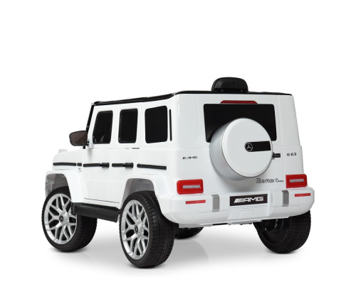 Дитячий електромобіль Bambi Mercedes-Benz G-class M 4214EBLR-1. Білий