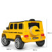 Дитячий електромобіль Bambi Mercedes-Benz G-class M 4214EBLR-6. Жовтий