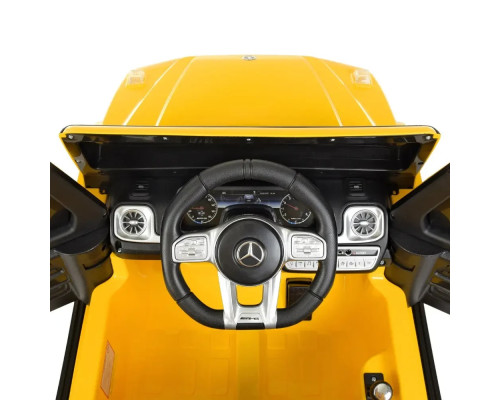 Дитячий електромобіль Bambi Mercedes-Benz G-class M 4214EBLR-6. Жовтий