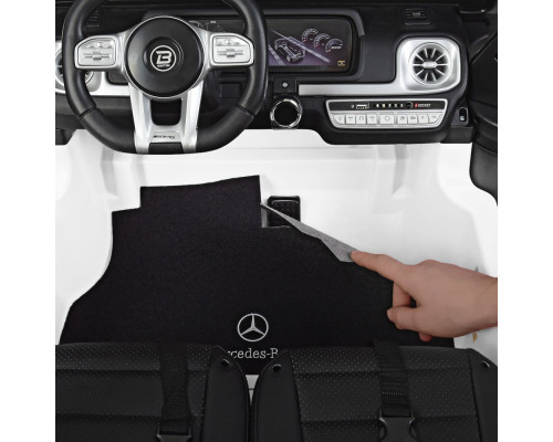 Дитячий двомісний електромобіль Mercedes-Benz Bambi M 4259EBLR-1. Білий