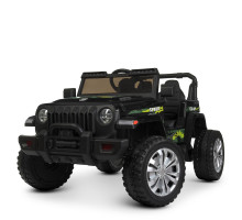 Дитячий електромобіль Джип Bambi M 4557EBLR-2 з пультом керування. Чорний