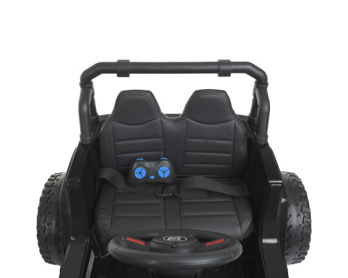 Дитячий електромобіль Джип Bambi M 4557EBLR-2 з пультом керування. Чорний
