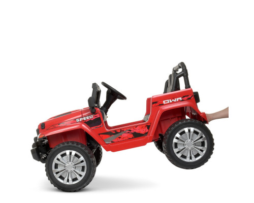 Дитячий електромобіль Джип Bambi M 4557EBLR-3 з пультом керування. Червоний