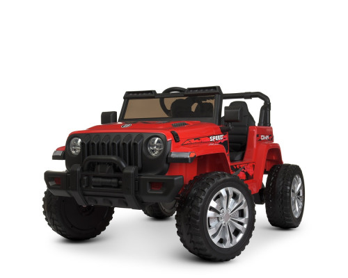 Дитячий електромобіль Джип Bambi M 4557EBLR-3 з пультом керування. Червоний
