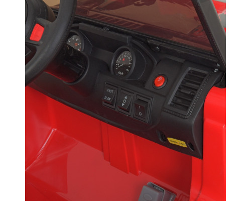 Дитячий електромобіль Джип Bambi M 4557EBLR-3 з пультом керування. Червоний