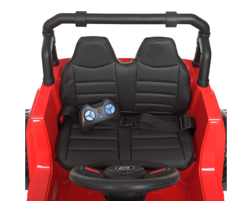 Дитячий електромобіль Джип Bambi M 4557EBLR-3 з пультом керування. Червоний