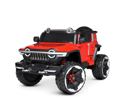 Дитячий електромобіль Джип Bambi M 4863EBLR-3 з пультом керування. Червоний