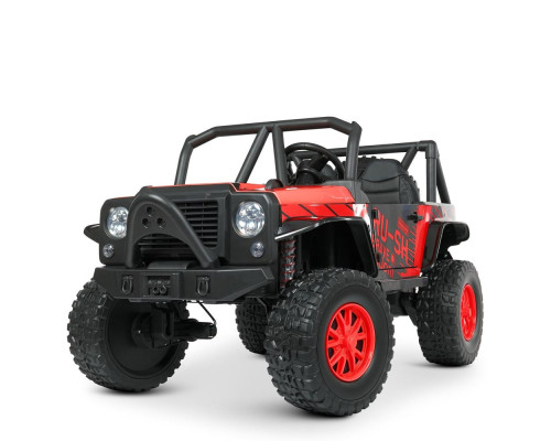 Дитячий електромобіль Джип Bambi M 4878EBLR-3 (24V) з музикою і світлом. Червоний