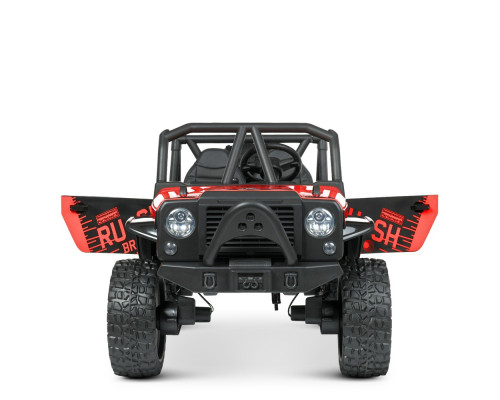 Дитячий електромобіль Джип Bambi M 4878EBLR-3 (24V) з музикою і світлом. Червоний