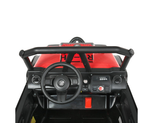 Дитячий електромобіль Джип Bambi M 4878EBLR-3 (24V) з музикою і світлом. Червоний