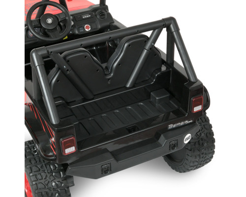 Дитячий електромобіль Джип Bambi M 4878EBLR-3 (24V) з музикою і світлом. Червоний
