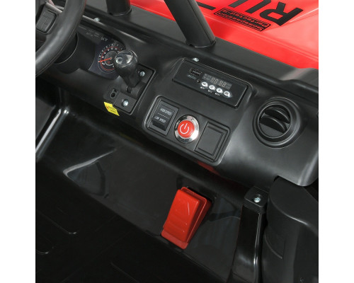 Дитячий електромобіль Джип Bambi M 4878EBLR-3 (24V) з музикою і світлом. Червоний