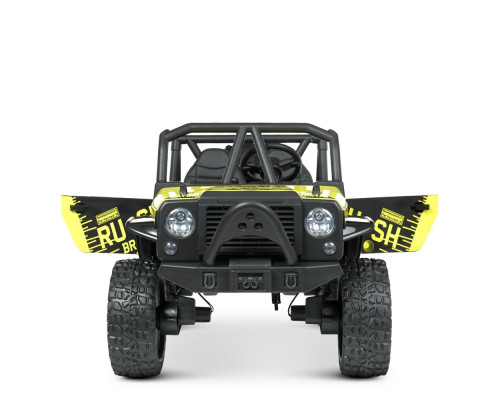 Дитячий електромобіль Джип Bambi M 4878EBLR-6 (24V) з музикою і світлом. Жовтий