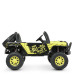 Дитячий електромобіль Джип Bambi M 4878EBLR-6 (24V) з музикою і світлом. Жовтий