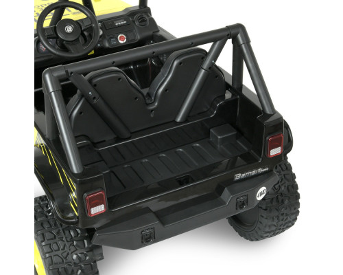 Дитячий електромобіль Джип Bambi M 4878EBLR-6 (24V) з музикою і світлом. Жовтий